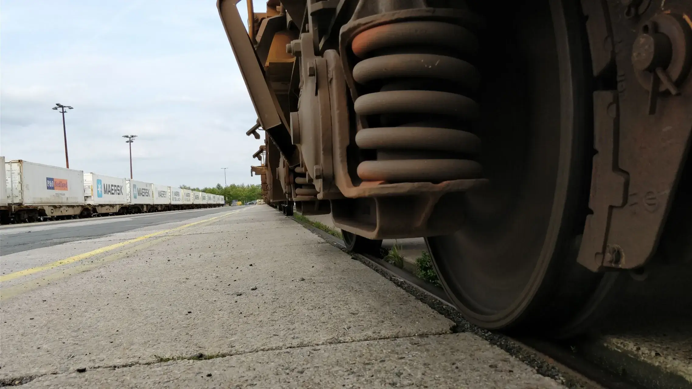 Hhla Unikai Bahn Drehgestell Zugwaggon