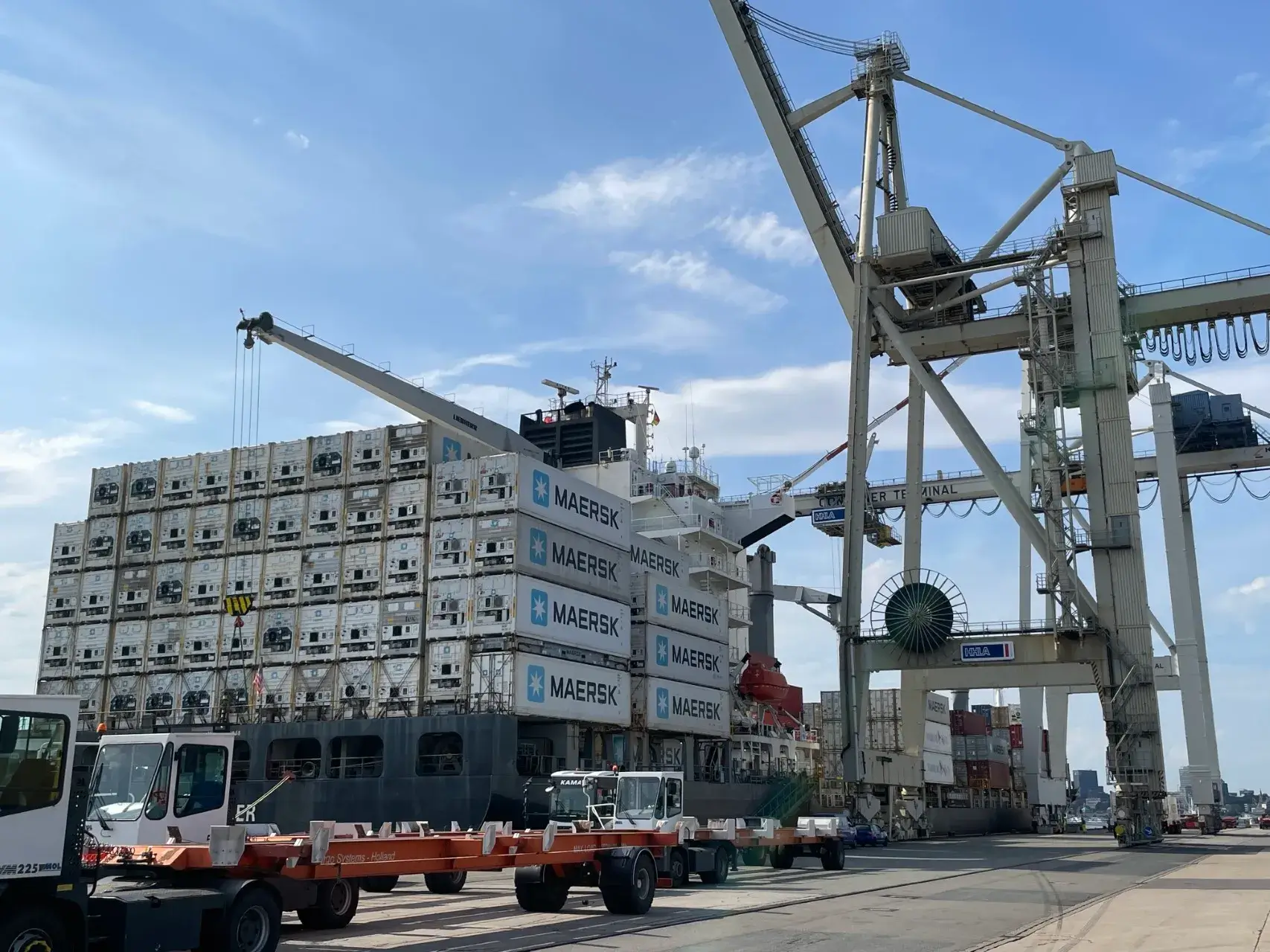 Hhla Unikai Conro Container Schiff