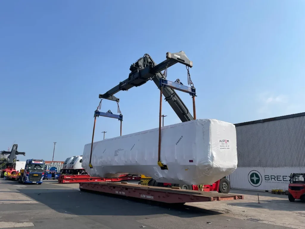 Hhla Unikai Stueckgut Waggon Transport